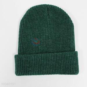 Promotional Green Knitted Hat for Sale