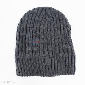 Hot Sale Grey Knitted Hat for Sale