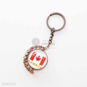 Canada Flag Pattern Key Chain/Key Ring