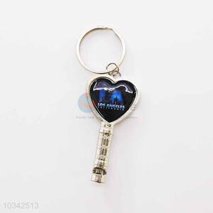 Heart Key Shaped Key Chain/Key Ring