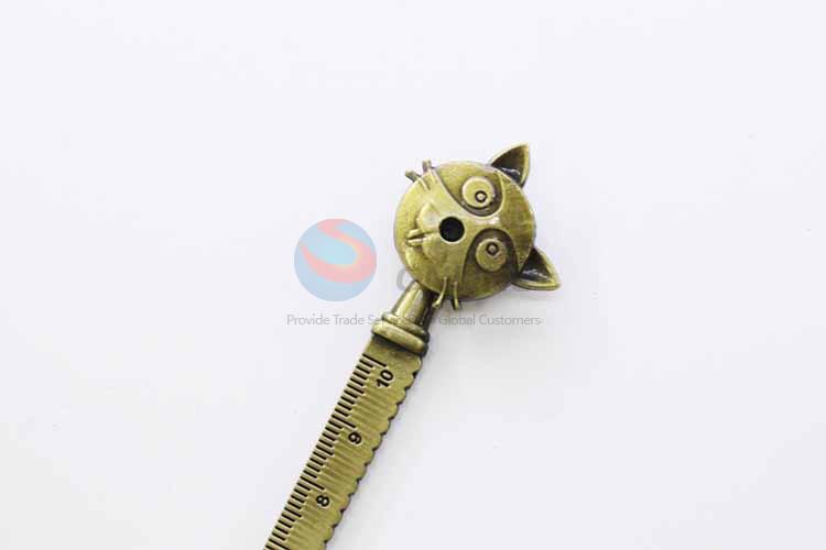 Vintage Zinc Alloy  Cat Bookmark