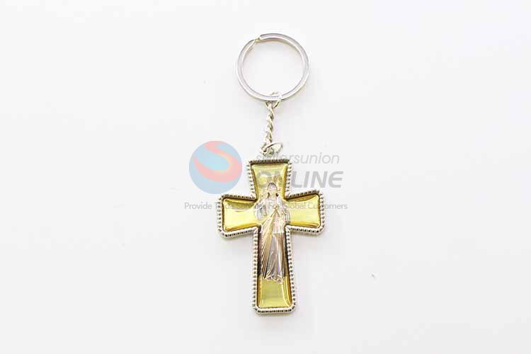 Cross Shaped Key Chain/Key Ring