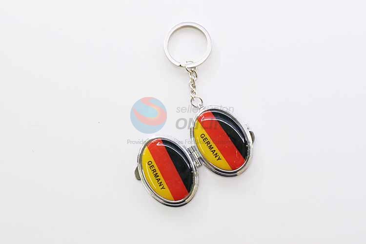 Oval Mirror Key Chain/Key Ring