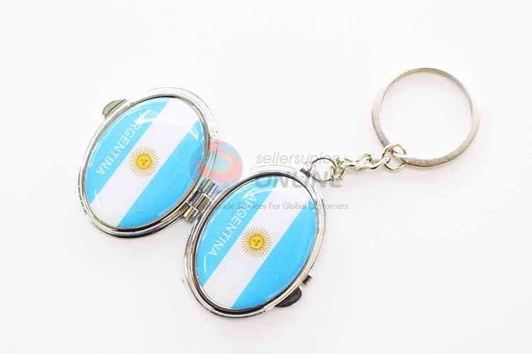 Oval Mirror Key Chain/Key Ring