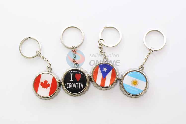 Oval Mirror Key Chain/Key Ring