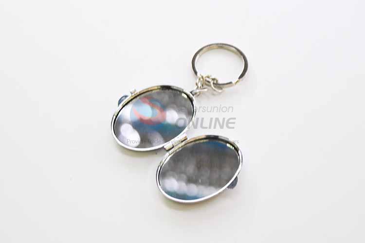 Oval Mirror Key Chain/Key Ring