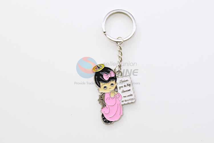 Little Pink Angel Key Chain/Key Ring