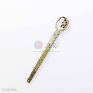 Zinc Alloy Ruler Bookmark with Robort Charm