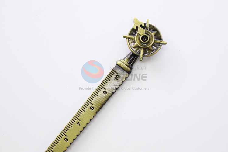 Zinc Alloy Ruler Bookmark