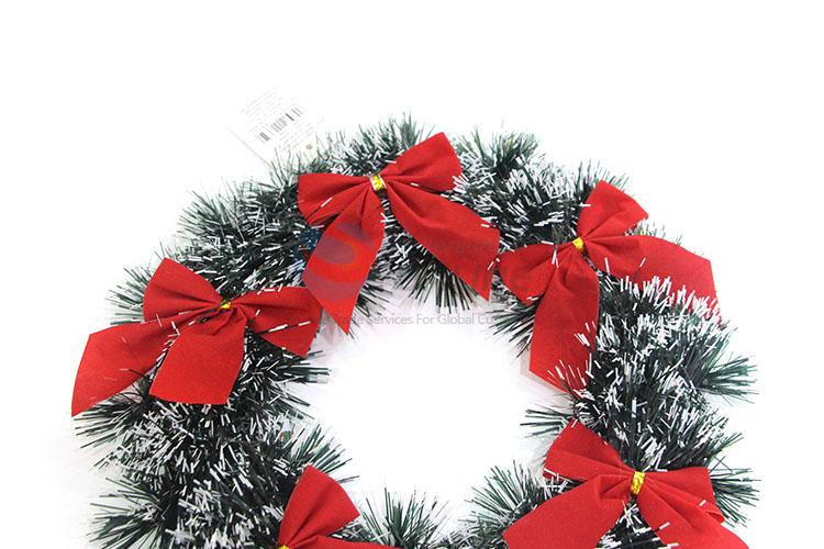 Wholesale Supplies Christmas Garland with Bowknot for Sale