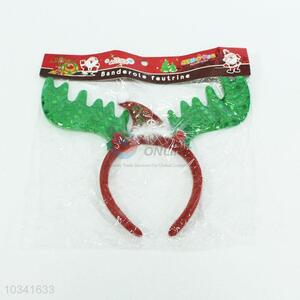 Christmas red deerhorn hair hoop for women