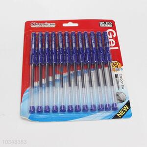 Factory price black gel pen for office