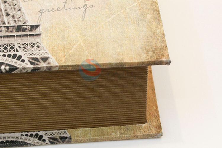 Acceptable price vintage book storage box_3 pcs