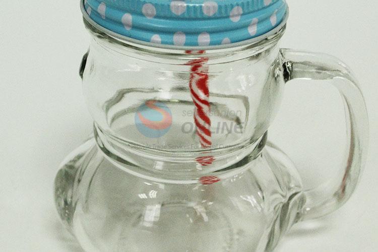 玻璃吸管杯
