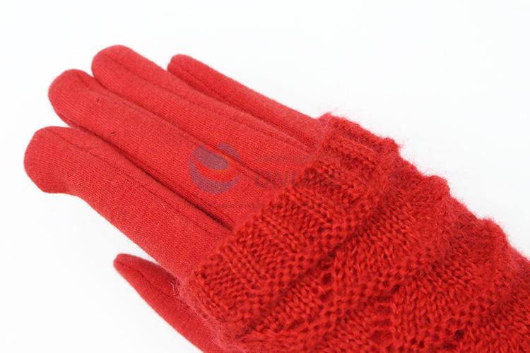 Factory wholesale popular women winter warm gloves