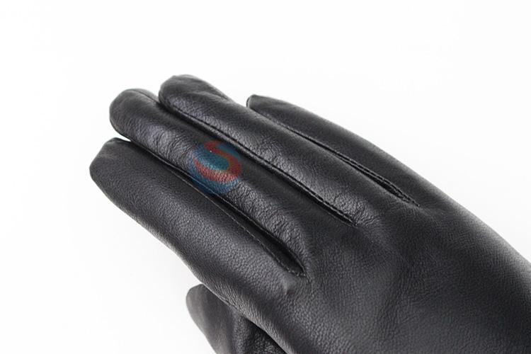 Nice classic cheap women winter warm gloves with rivets