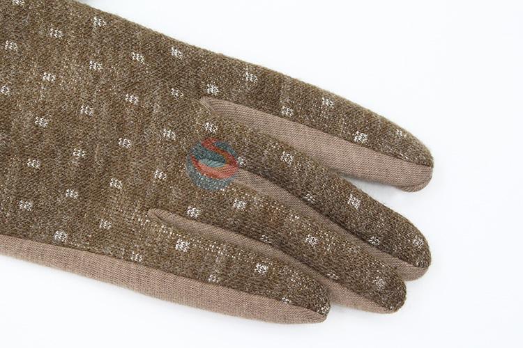 Nice design women winter warm gloves for promotions