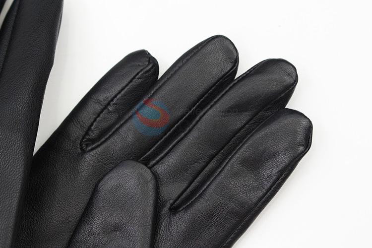 Cool design popular women winter warm gloves with rivets