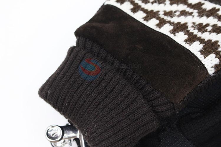 China manufacturer top quality men winter warm gloves