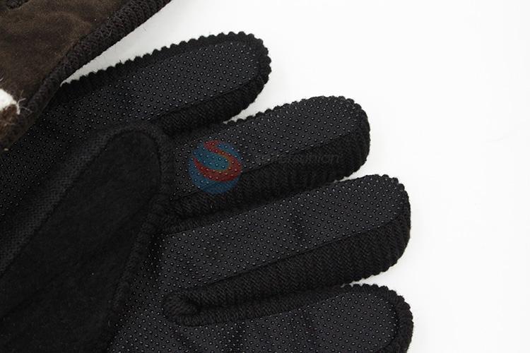 China manufacturer top quality men winter warm gloves