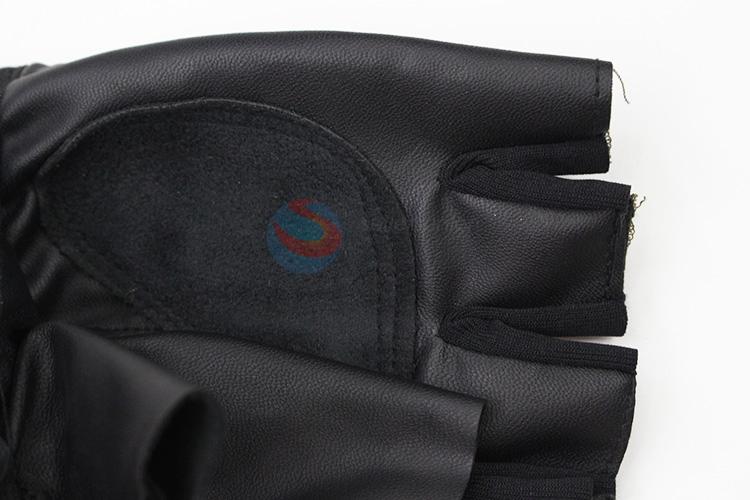 Recent design popular men winter half-finger gloves