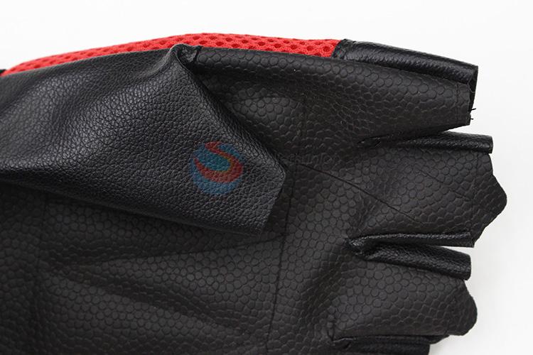 Super quality low price men winter half-finger gloves