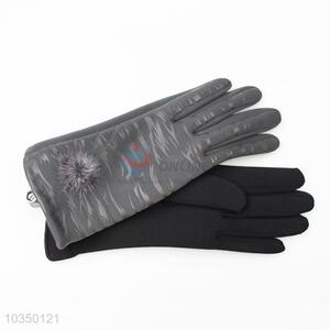 Customized cheap newest women winter warm gloves