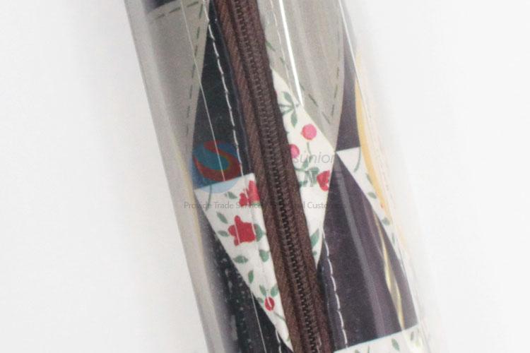 Latest Style Lovely Printed Pu Leather Pen Bag