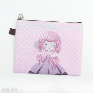 OEM Custom Lovely Girl Pencil Bag With Good Quality