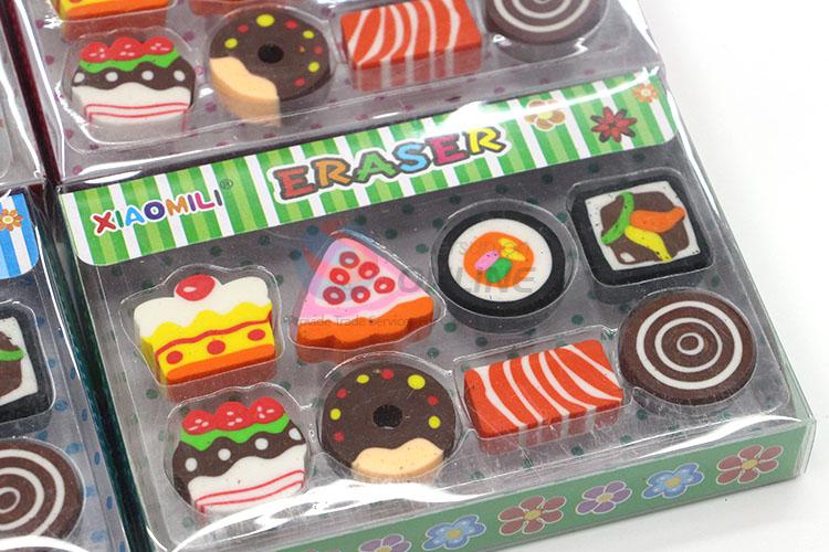 Delicious Dessert Design Cartoon Rubber/Eraser for Student