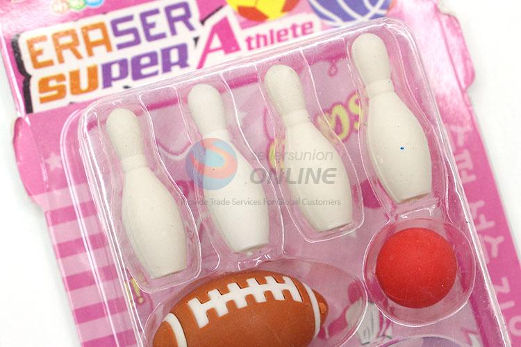 Competitive Price Balls Design Cartoon Rubber/Eraser for Student