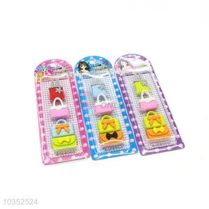 Factory Hot Sell Bag Design Cartoon Rubber/Eraser for Student