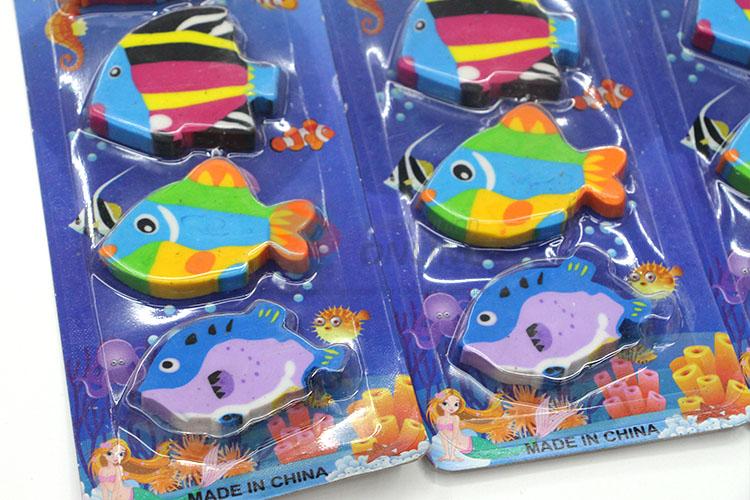 Most Fashionable Sea World Fish Cartoon Rubber/Eraser for Student