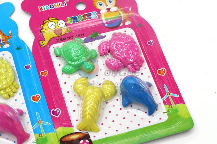 New Marine Animal Cartoon Rubber/Eraser for Student