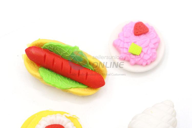 Cute Dessert Design Cartoon Rubber/Eraser for Student