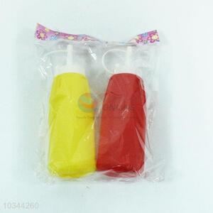 Factory promotional plastic oil bottle 2pcs