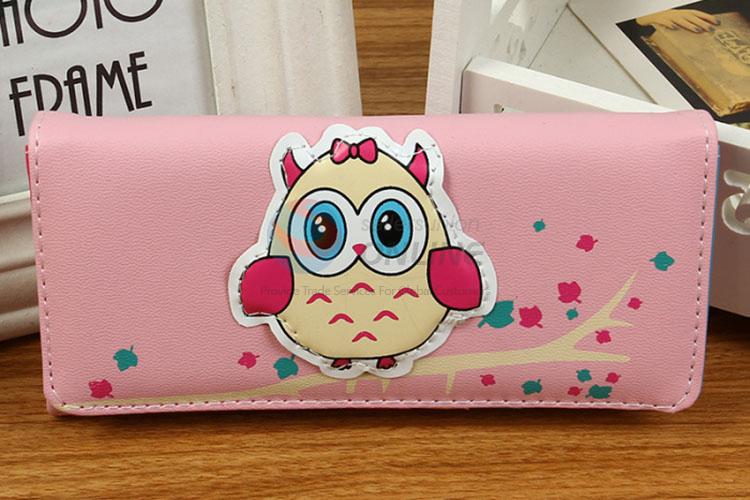 Cartoon Design Pu Card Holder Ladies Wallet