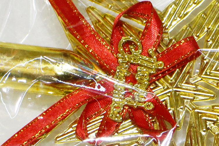 New Arrival Gold Star Shaped Christmas Decorations For Sale