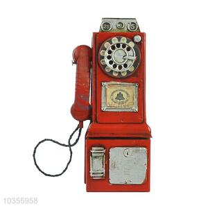 New arrival delicate red telephone model(money box)