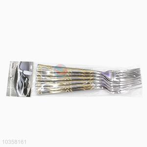 Bottom price hot selling stainless steel fork set