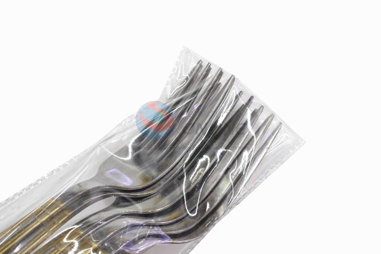 Cheap promotional best selling stainless steel fork set