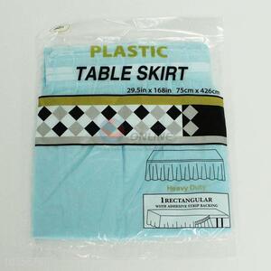 Cheap top quality best useful blue table cloth