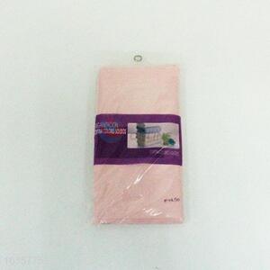 PE Pink color waterproof shower curtain