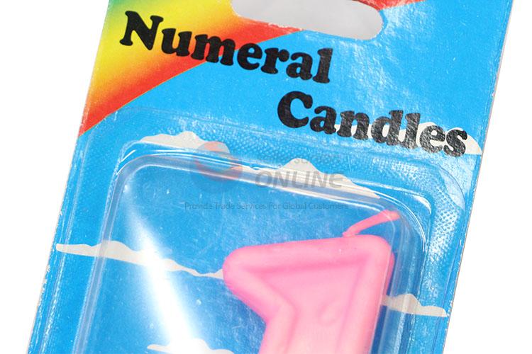 High Quality Numeral Candle/Number 1 Birthday Candle for Sale