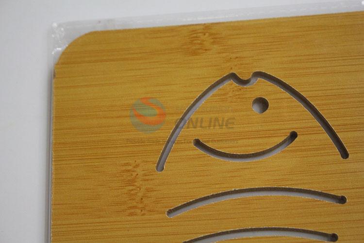 Made In China Wholesale fish pattern imitation bamboo placemat