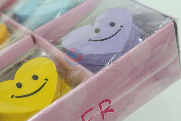 Cute design sweet heart eraser