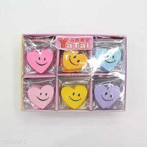 Cute design sweet heart eraser