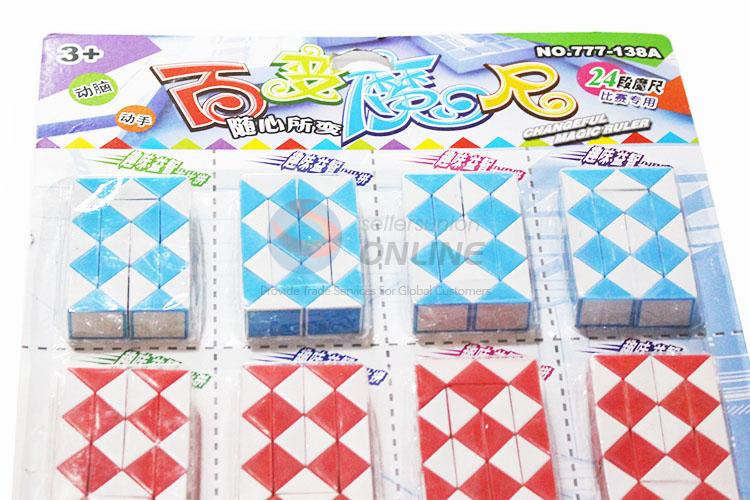 Best Quality Colorful Puzzle Magic Ruler