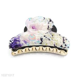 Fashion Printing Acrylic Claw Clip For Women