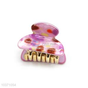 Delicate Design Small Acrylic Hair Claw Cute Hair Clip